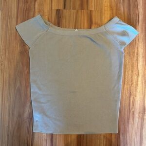 Small top, tan color! Great condition